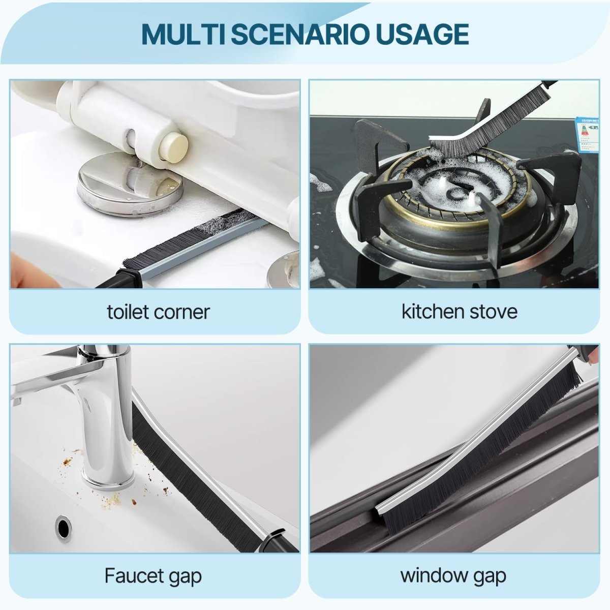 DeepClean Crevice Brush | Precision Cleaning For The Toughest Spots - Best Ideas UK