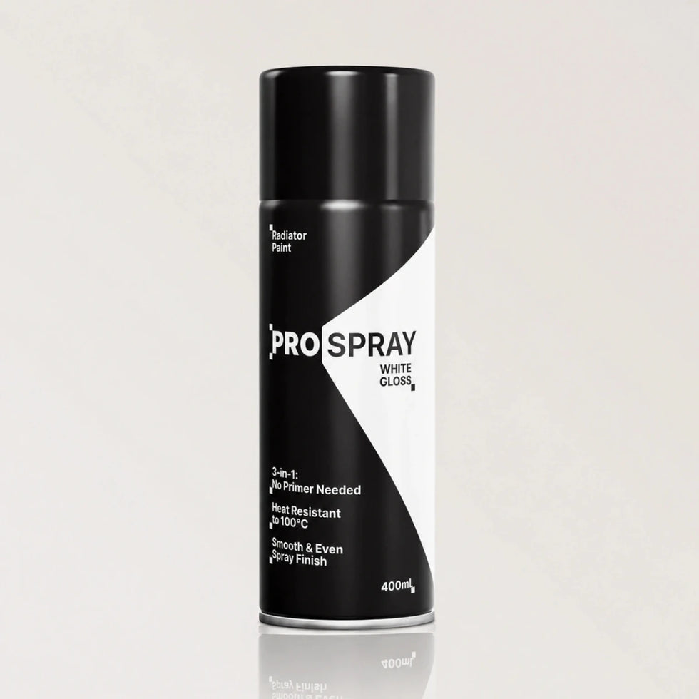 Pro - Spray Radiator Paint | 3 - in - 1 Heat Resistant Spray - Best Ideas UK