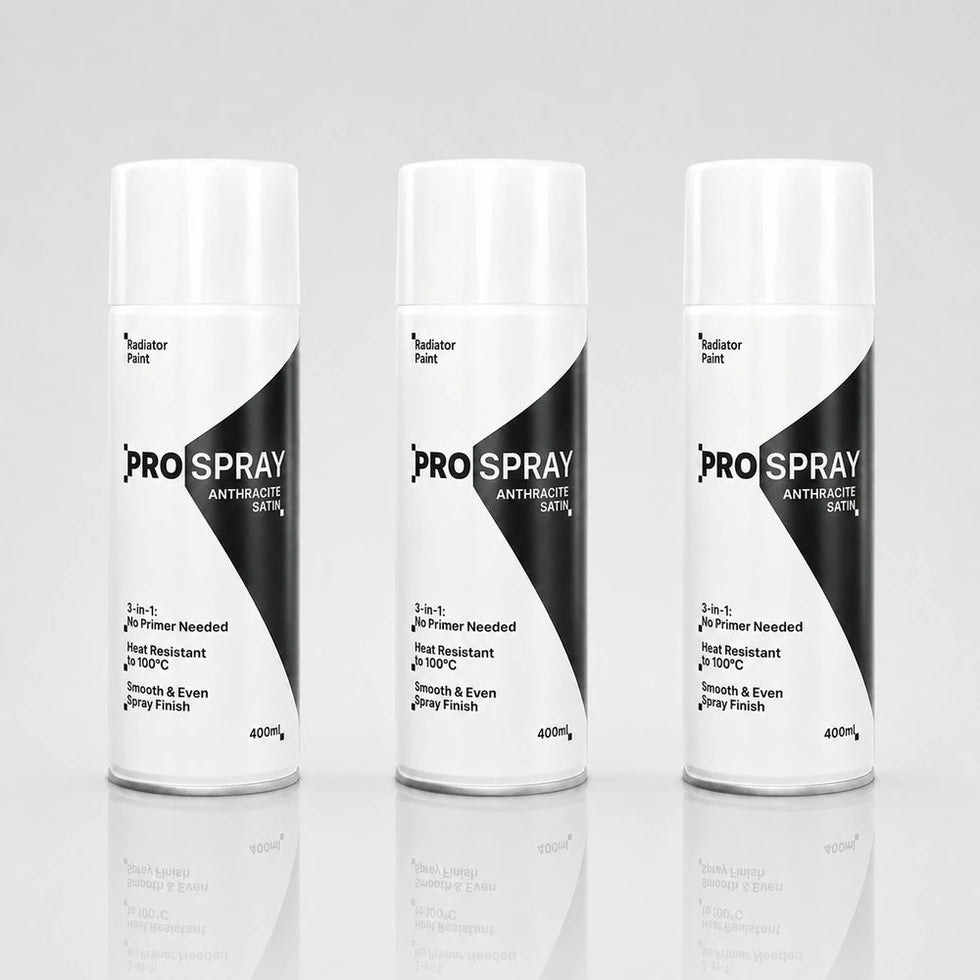 Pro-Spray Radiator Paint | 3-in-1 Heat Resistant Spray - Best Ideas UK