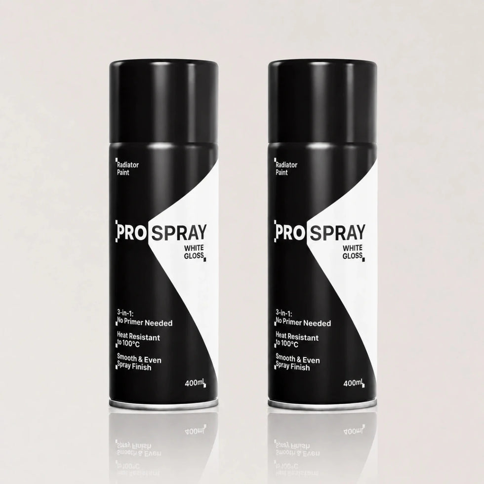 Pro - Spray Radiator Paint | 3 - in - 1 Heat Resistant Spray - Best Ideas UK