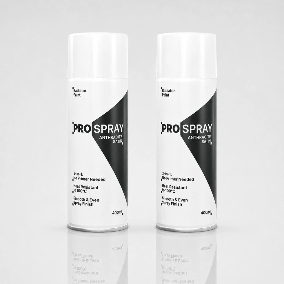 Pro-Spray Radiator Paint | 3-in-1 Heat Resistant Spray - Best Ideas UK