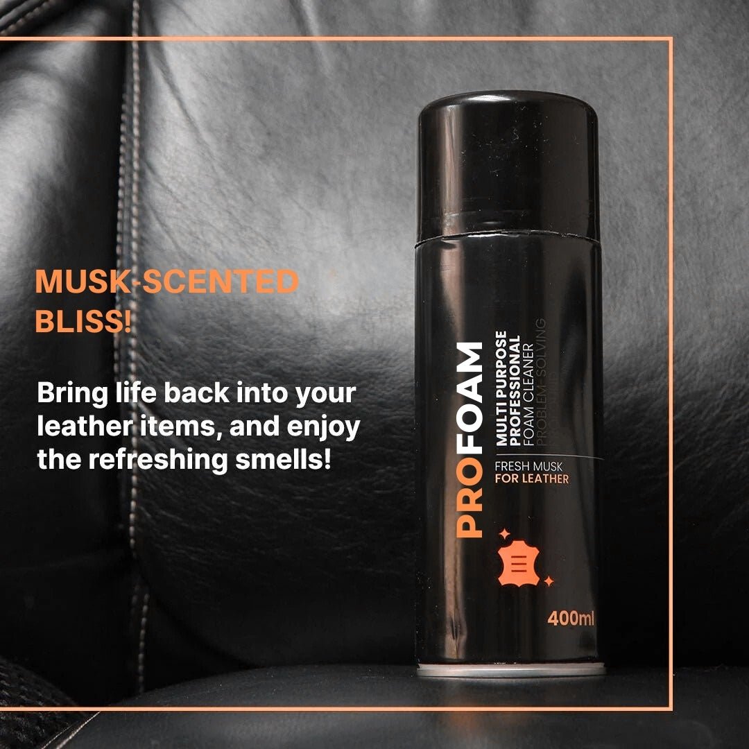 Profoam - Leather Cleaner | Musk Scent - Best Ideas UK