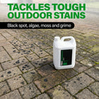 PROFORMULA Black Spot Remover | Works gradually to reduce surface staining, helping to restore the appearance of paving.