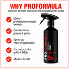 Proformula - Kitchen Hob & Oven Cleaner - Best Ideas UK