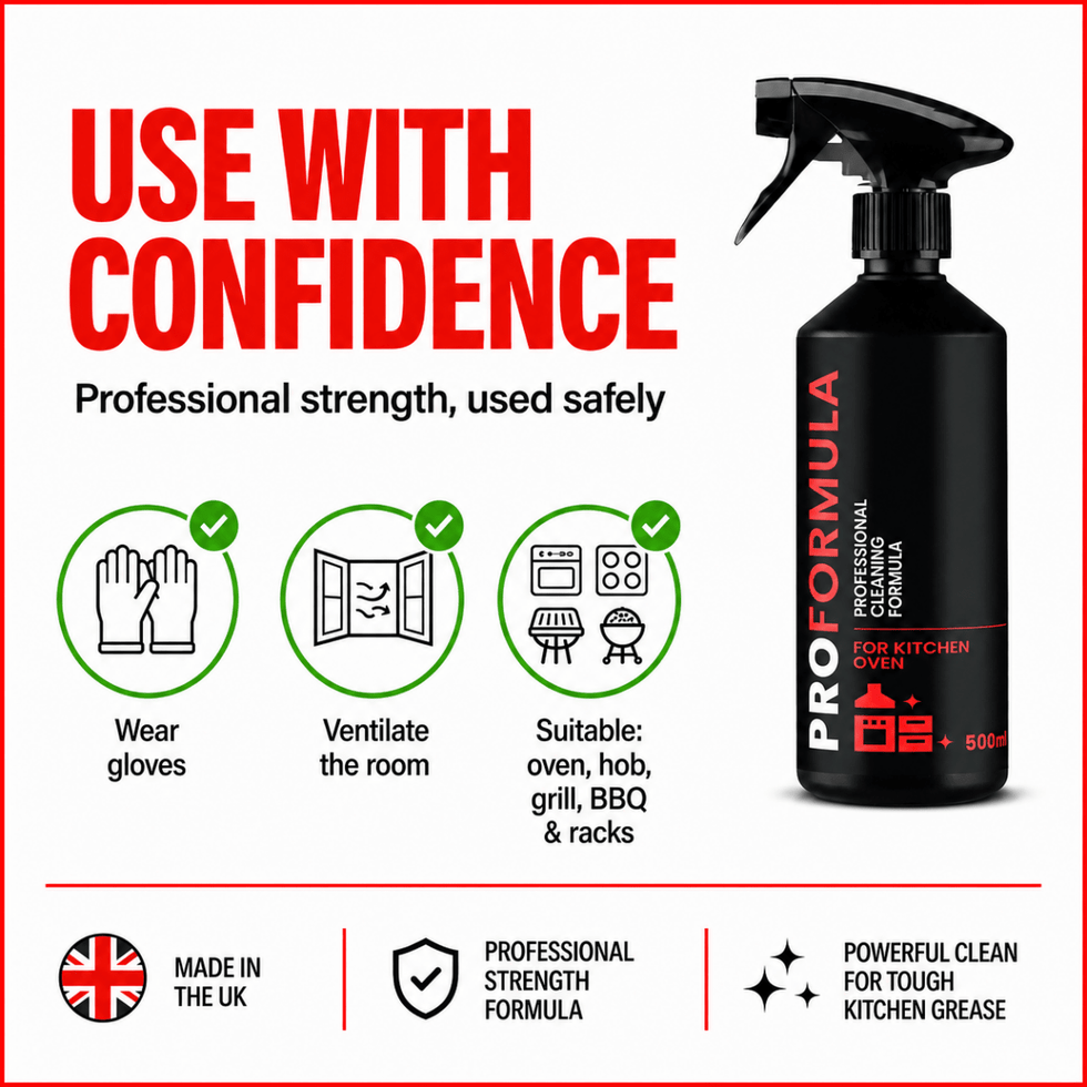Proformula - Kitchen Hob & Oven Cleaner - Best Ideas UK