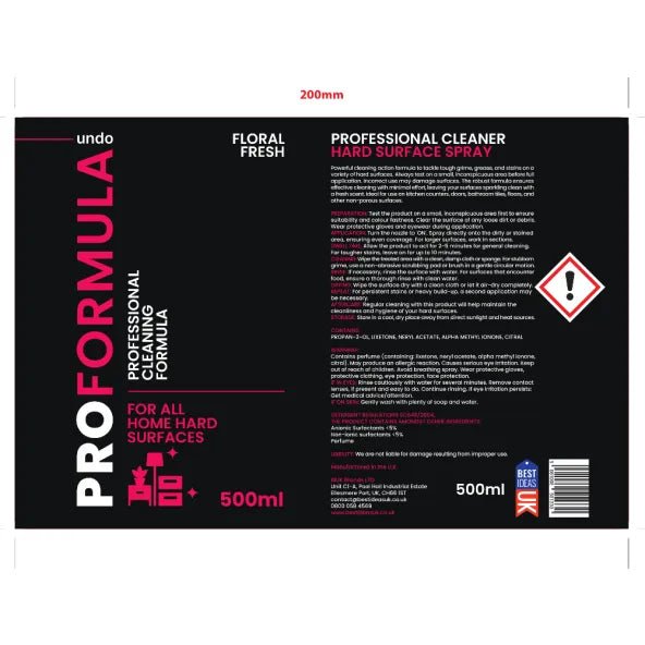 Proformula - Multi - Surface Cleaner - Best Ideas UK