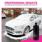 Proformula Snow Foam Concentrate -pH Neutral & safe for all finishes, it won’t strip wax, sealants, or ceramic coatings.