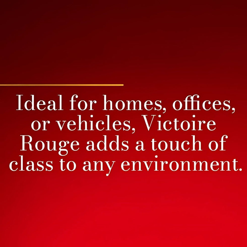 Victoire Rouge - HD Air Freshener by Rioné - Best Ideas UK