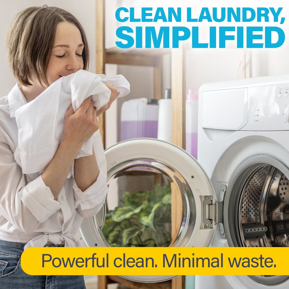 Washeets Laundry Detergent Sheets - Jasmine Scent | 30 Sheets - Up to 60 Washes - Best Ideas UK
