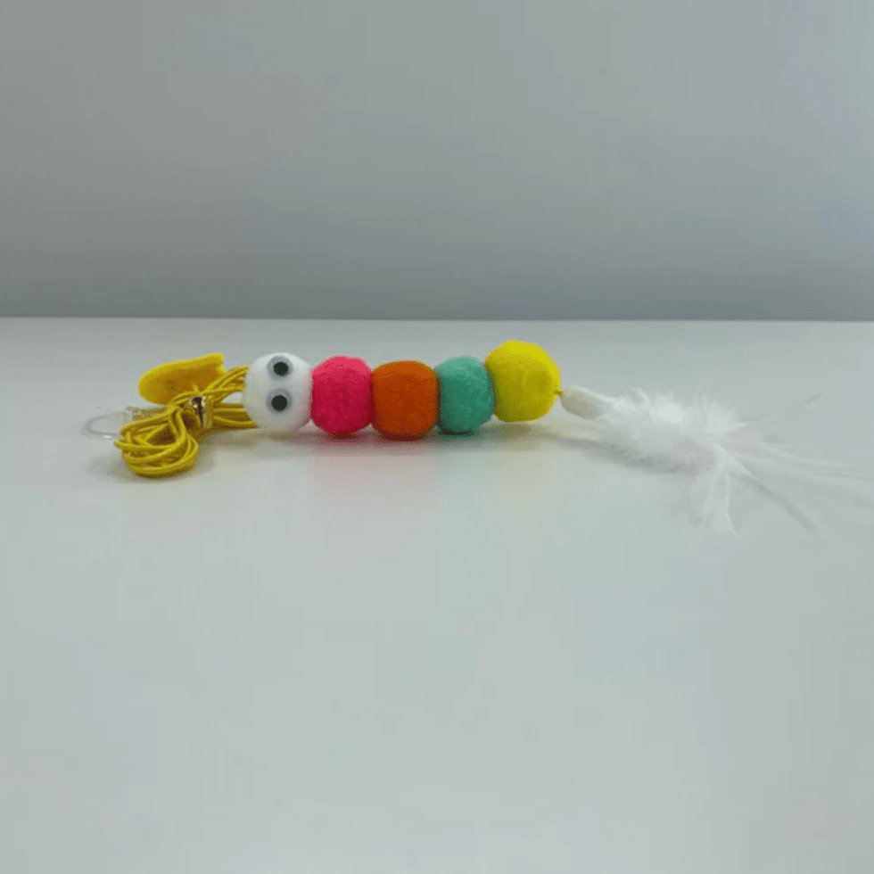 Feline FunFly Door Dangler Cat Toy - 4 for the Price of 3! - Best Ideas UK