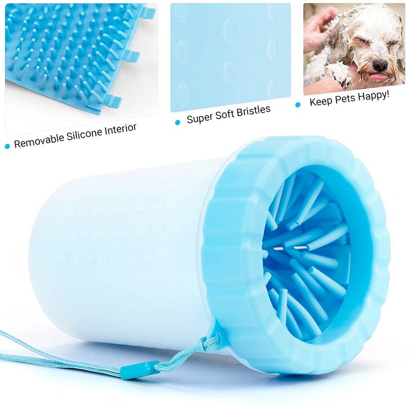 PawBuddy - Silicone Scrub Cleaning Cup For Pets - Best Ideas UK