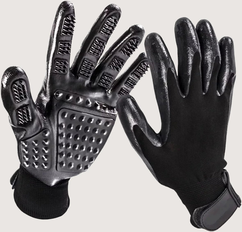 PetPal - Silicone Pet Grooming Glove - Best Ideas UK