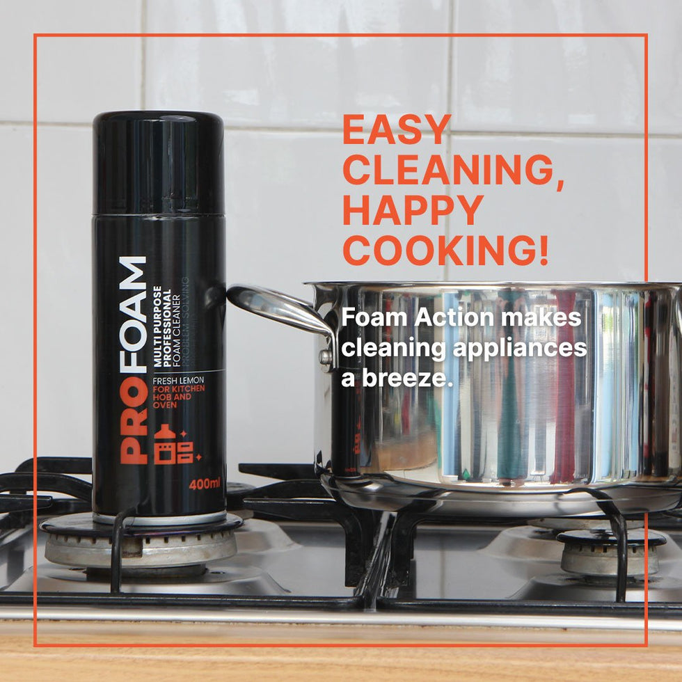 Profoam - Kitchen Hob & Oven Cleaner | Fresh Lemon - Best Ideas UK