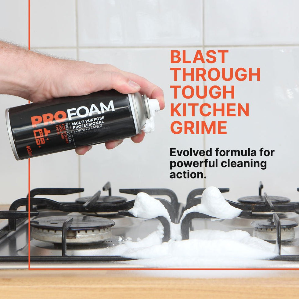 Profoam - Kitchen Hob & Oven Cleaner | Fresh Lemon - Best Ideas UK