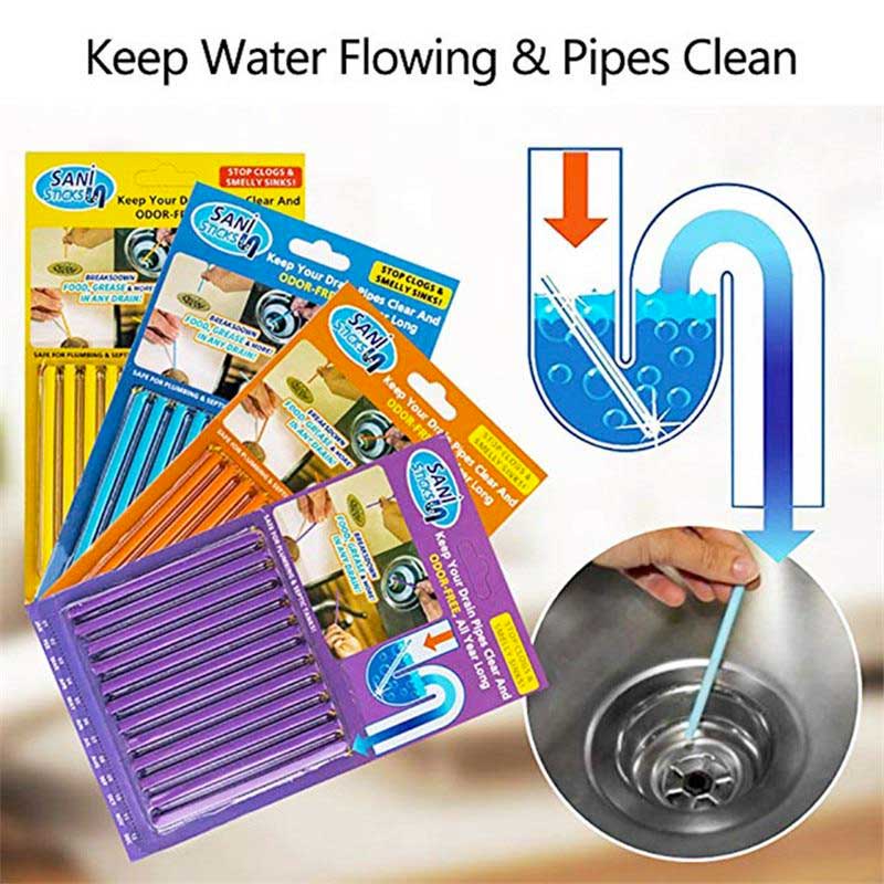 SaniStick - Powerful Enzyme Rods To Decontaminate Kitchen Sinks - Best Ideas UK