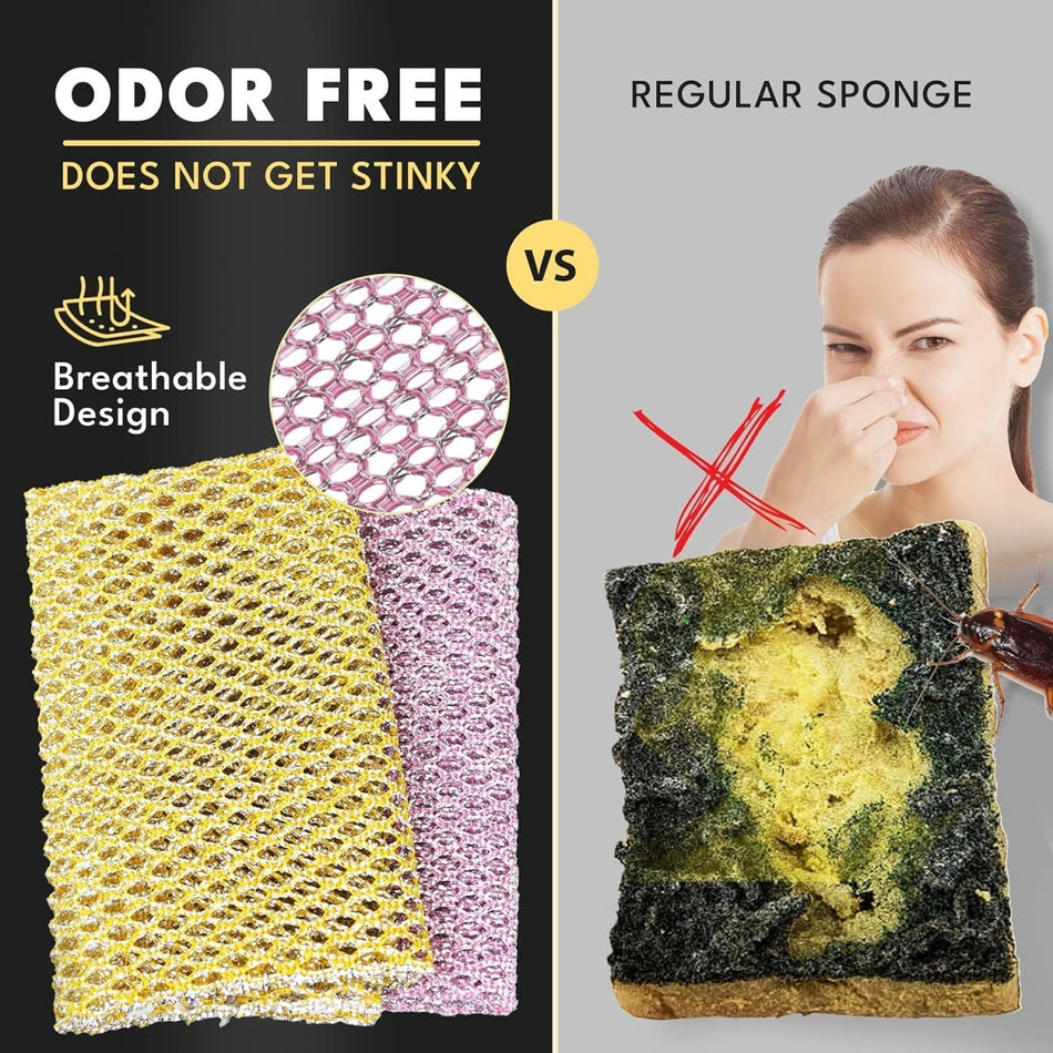 ScrubMesh | Heavy Duty Nylon Scouring Pads - Best Ideas UK